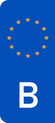 Belgium Euroflag