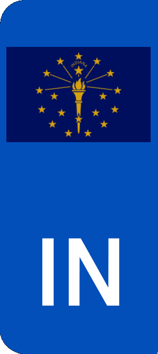 Indiana Euro Flag