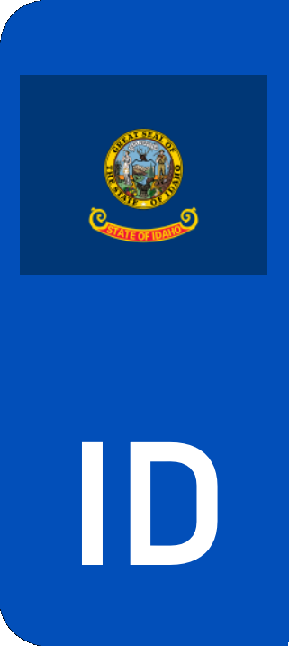 Idaho European Flag