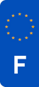 French Europlate Flag