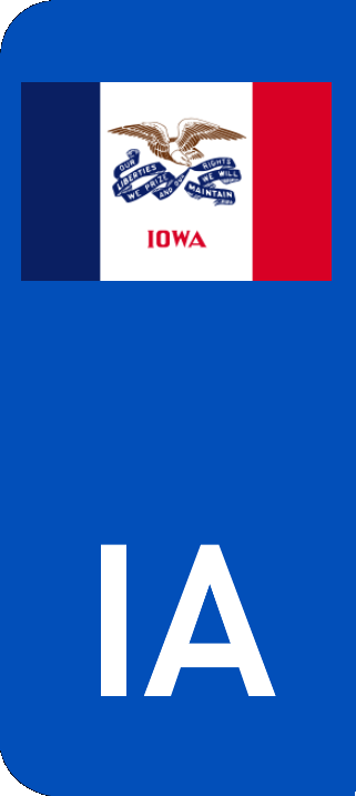 Iowa Euro Flag