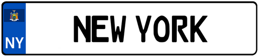 New York Euro Plate