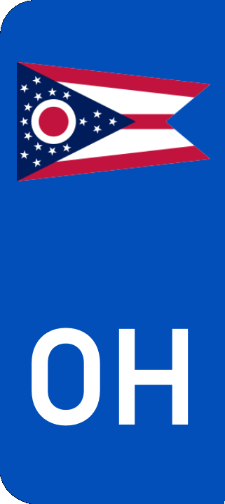Ohio European Flag