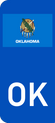 Oklahoma Euro Flag