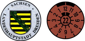 2022 Saxonia registration stickers