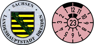 2023 Saxonia registration stickers
