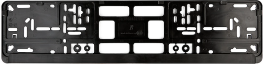 European License Plate Mounting Frame