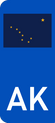 Alaska Euro Flag