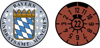 2022 Munich inspection sticker