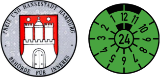 2024 Hamburg Registration Sticker