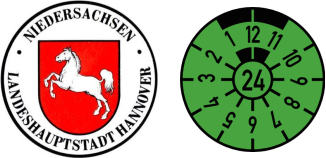 2024 Hannover registration stickers