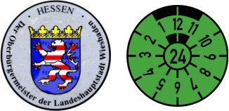 2024 Hessen registration stickers