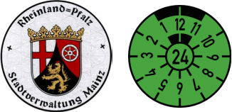 2024 Rheinland registration stickers