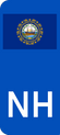 New Hampshire euroflag