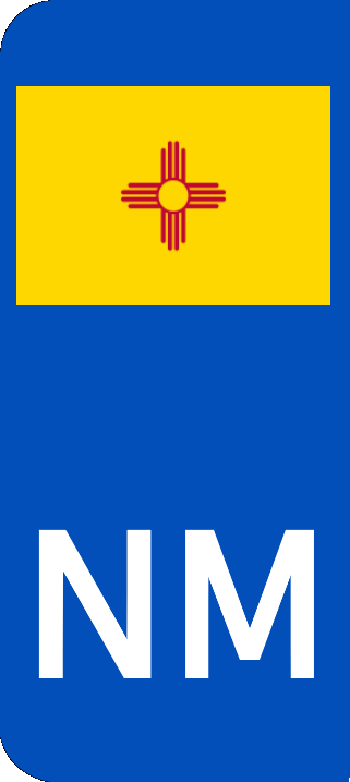 New Mexico Euro Flag