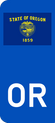 Oregon Euro Flag