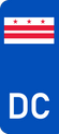 Washington DC Euro Flag